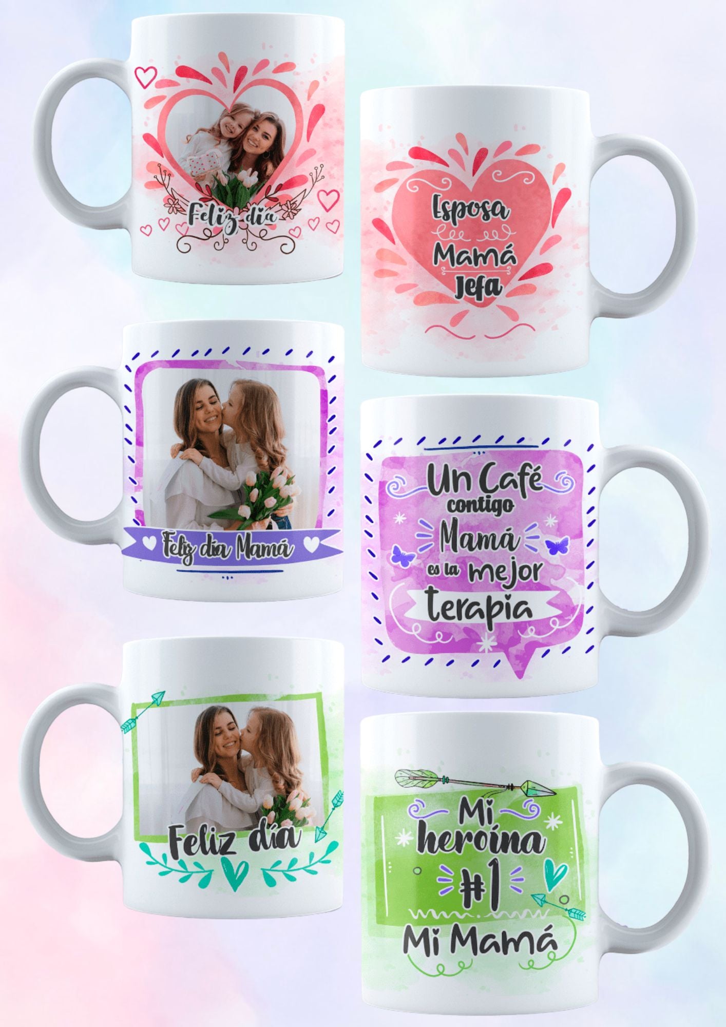 Tazas personalizadas dia de la madre